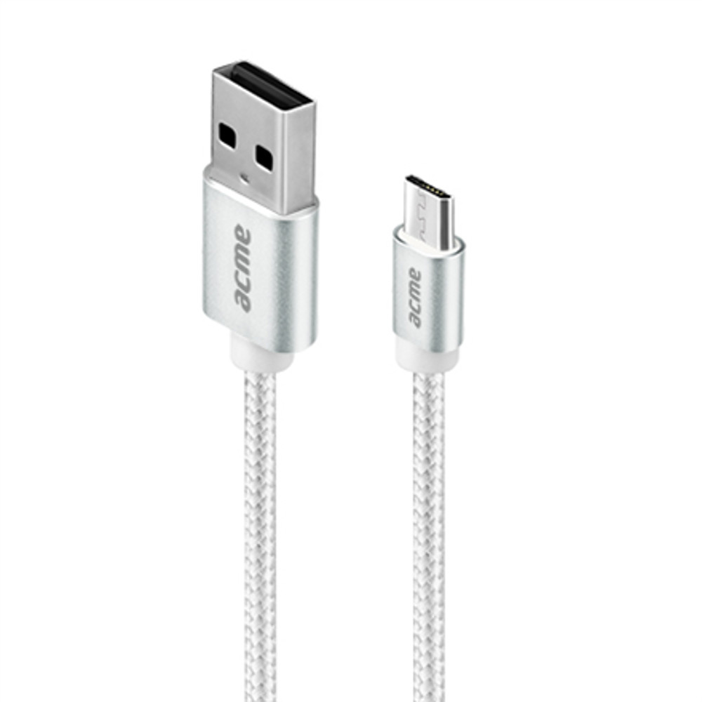 Acme Europe kabel micro-USB CB2011S (1m) srebrny