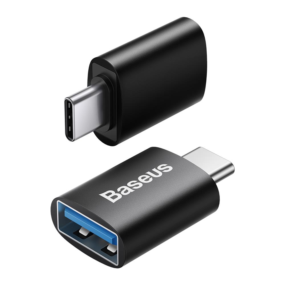 Baseus adapter Ingenuity USB-C do USB-A 3.1 czarny OTG / 3