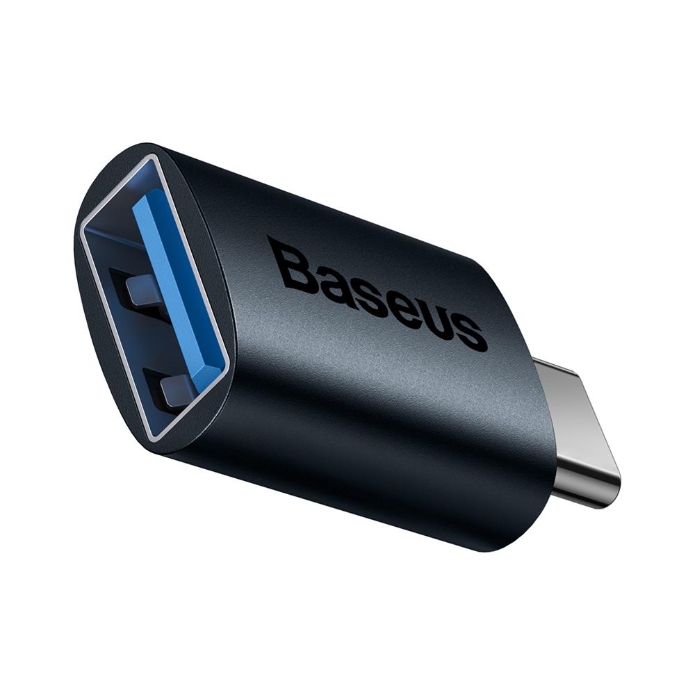 Baseus adapter Ingenuity USB-C do USB-A 3.1 niebieski OTG / 2