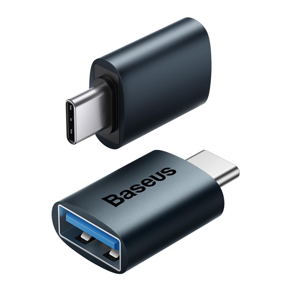 Baseus adapter Ingenuity USB-C do USB-A 3.1 niebieski OTG / 3