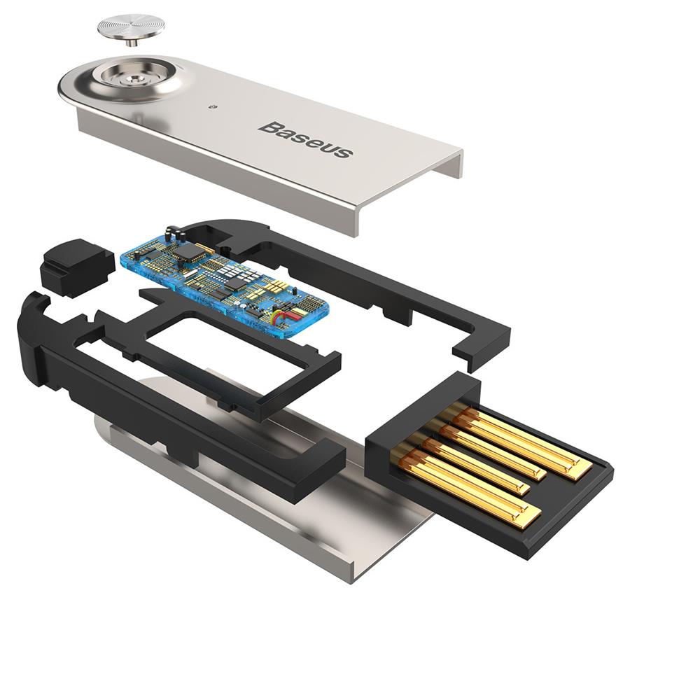 Baseus adapter odbiornik Bluetooth BA01 audio czarny / 5