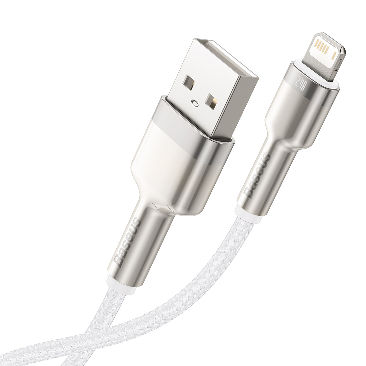 Baseus kabel Cafule Metal USB - Lightning  2,4A 2,0 m biay / 3