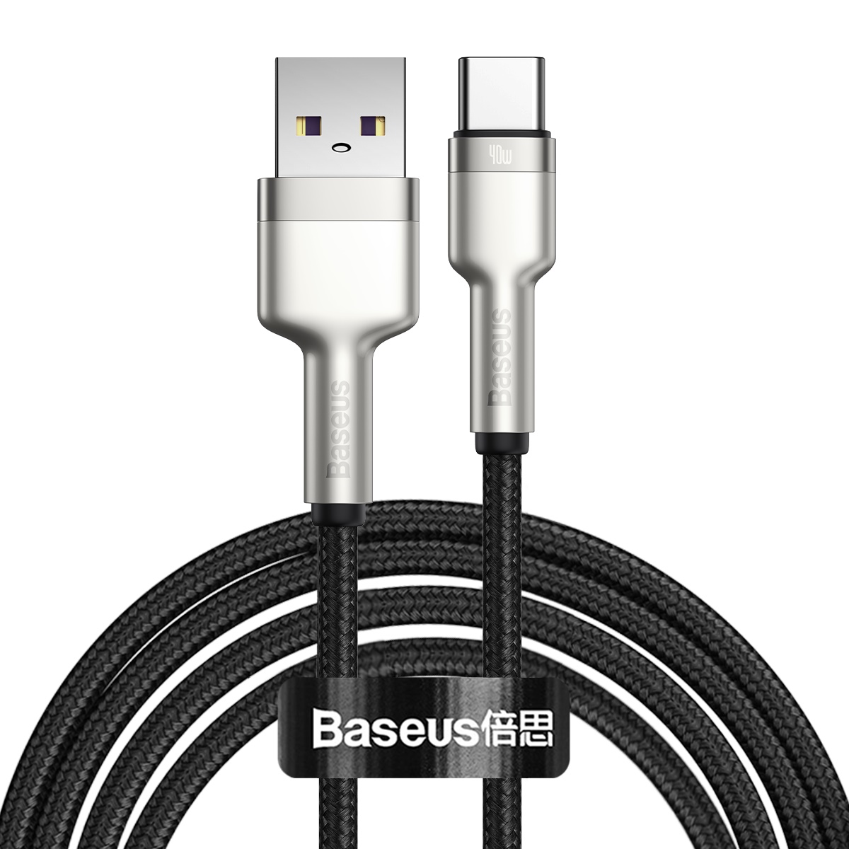 Baseus kabel Cafule Metal USB - USB-C 40W 2,0 m czarny