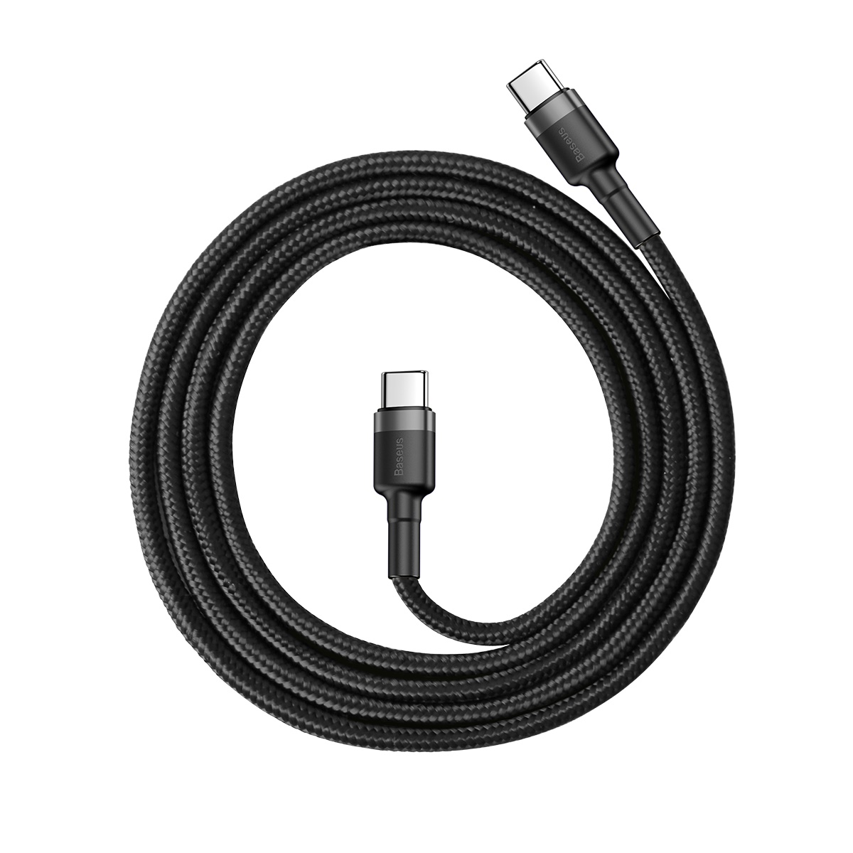 Baseus kabel Cafule PD 2.0 USB-C - USB-C 1,0m 3A szaro-czarny 60W / 2