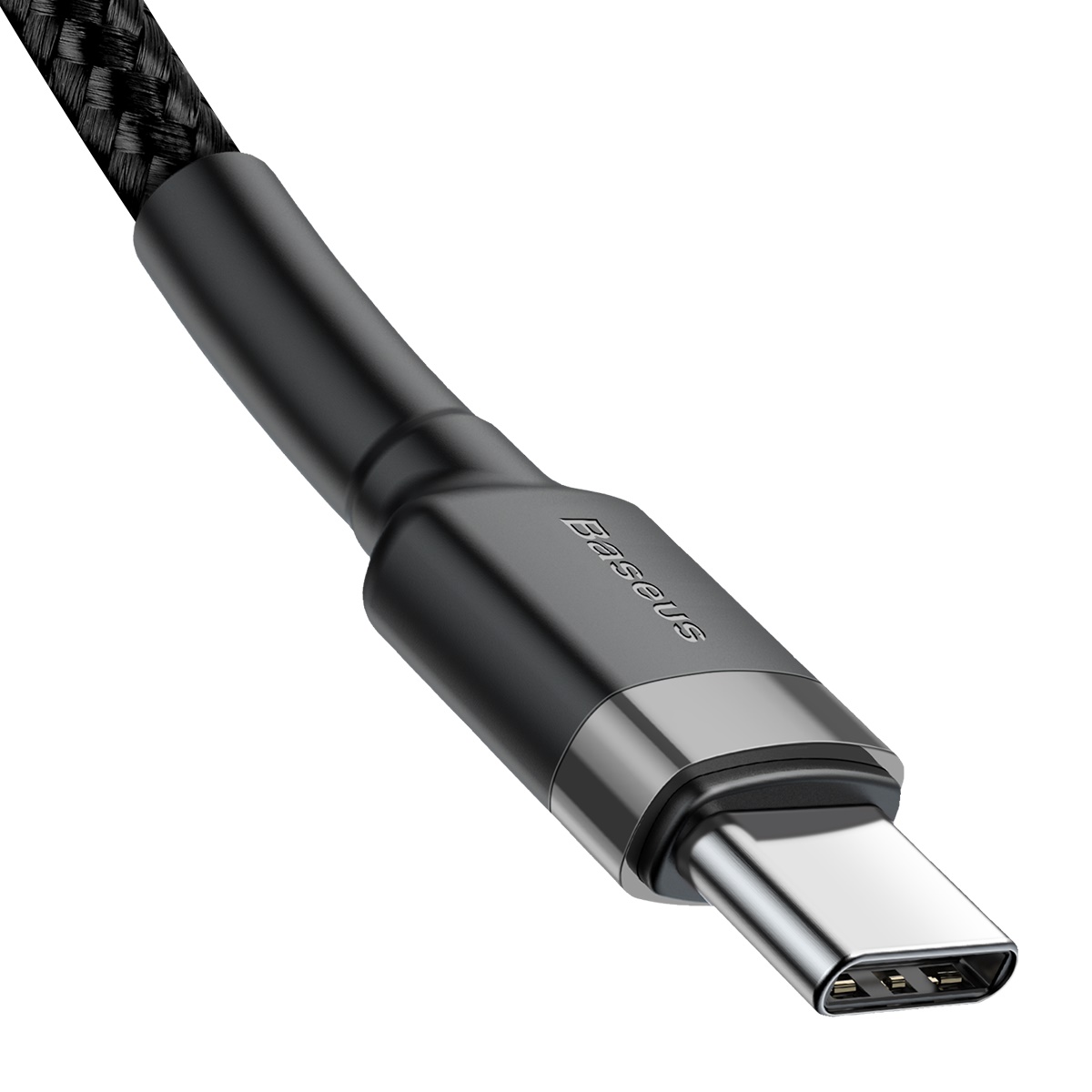 Baseus kabel Cafule PD 2.0 USB-C - USB-C 1,0m 3A szaro-czarny 60W / 5