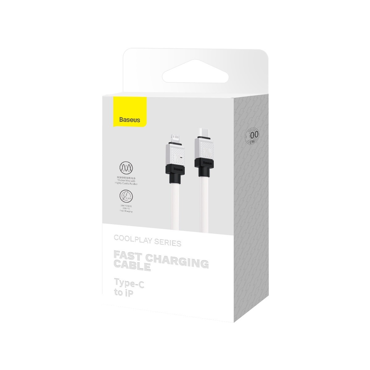 Baseus kabel CoolPlay USB-C - Lightning 2m 20W biay / 8