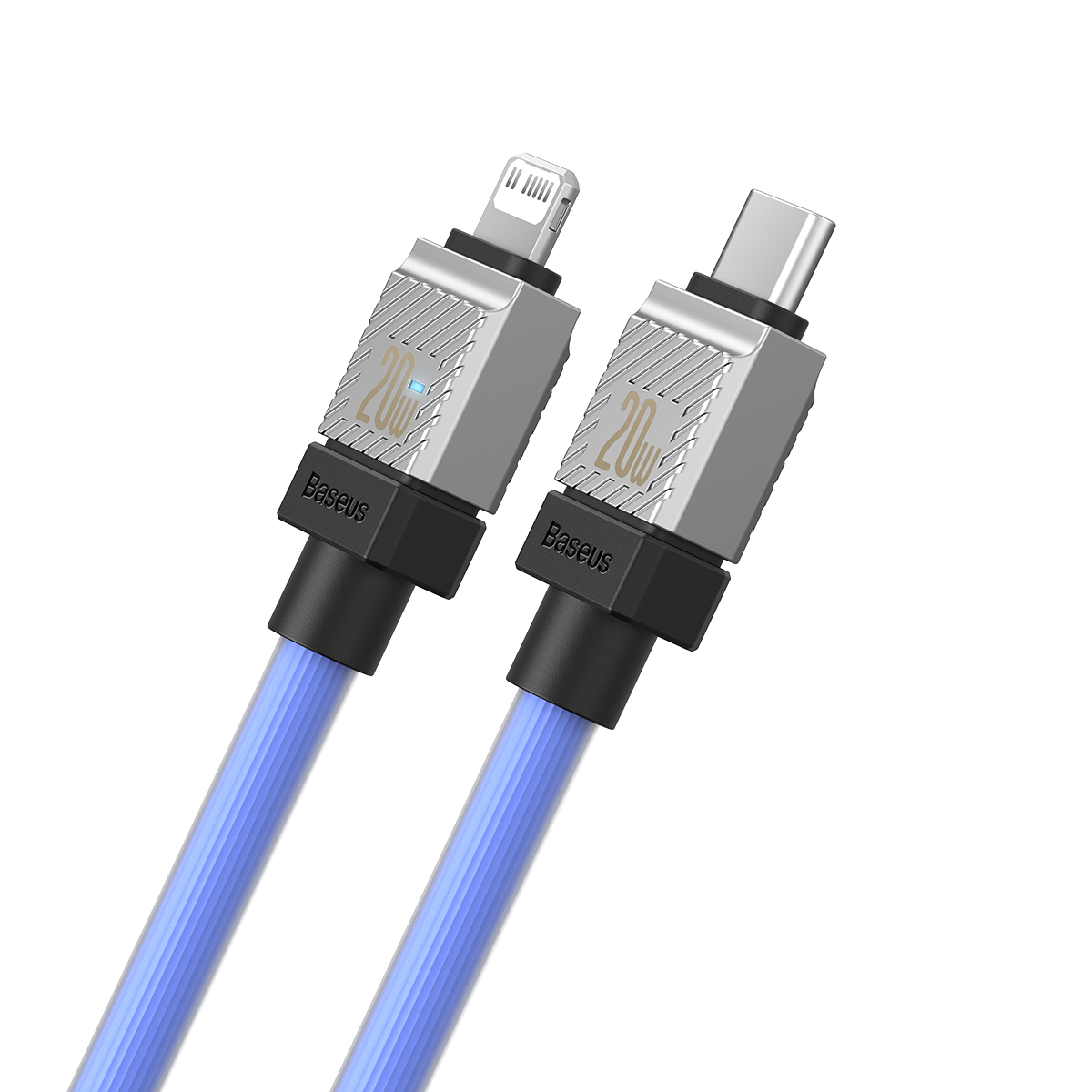 Baseus kabel CoolPlay USB-C - Lightning 2m 20W niebieski / 2