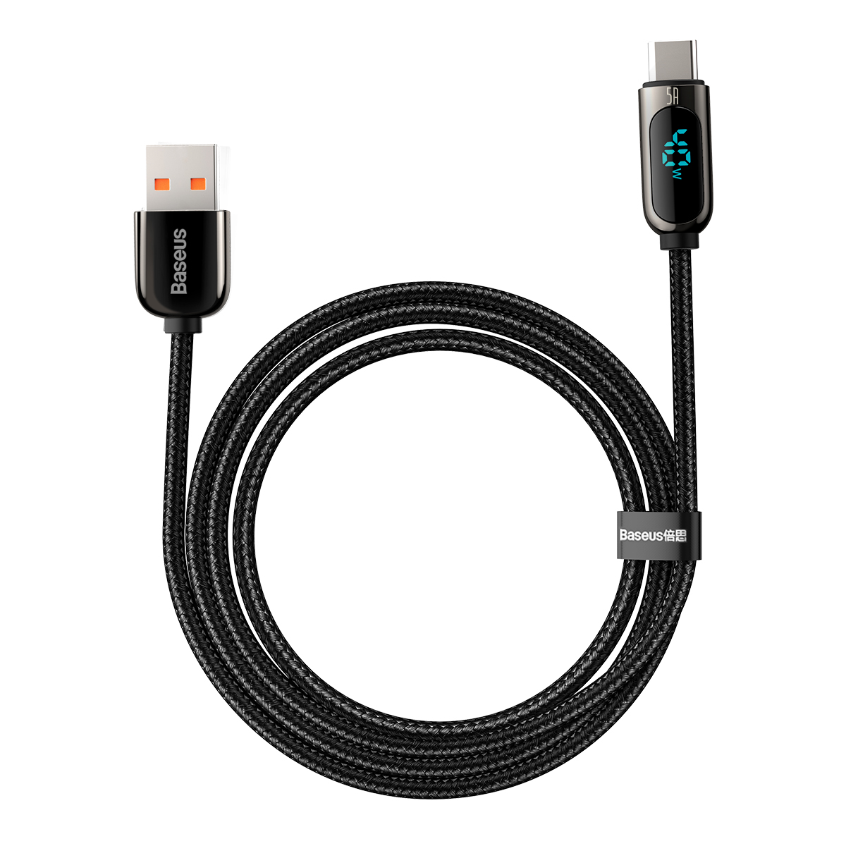 Baseus kabel Display USB - USB-C 5A 2,0 m czarny