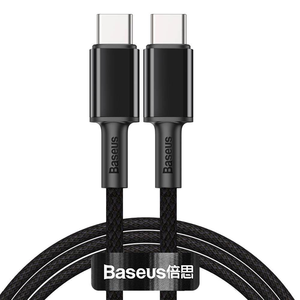 Baseus kabel High Density PD 100W USB-C - USB-C 1,0 m czarny