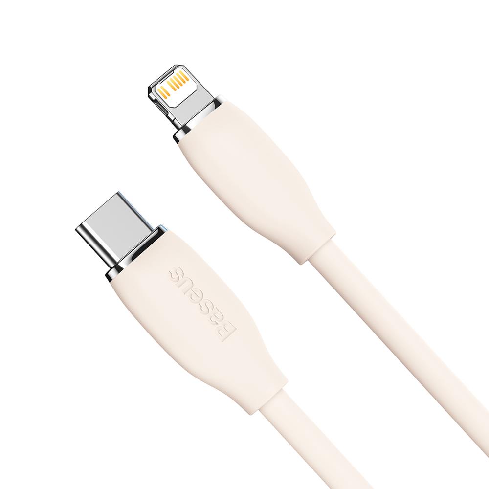 Baseus kabel Jelly Liquid PD USB-C - Lightning 2 m rowy 20W / 2