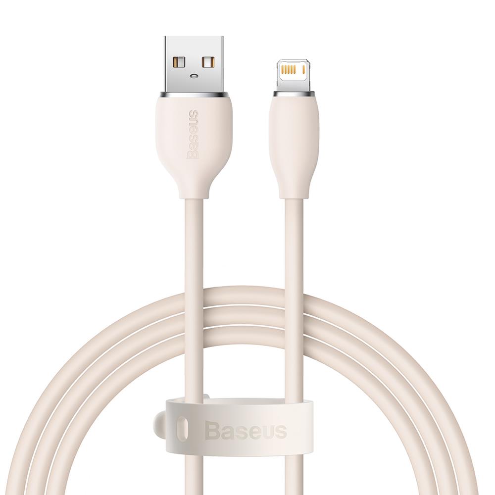 Baseus kabel Jelly Liquid USB - Lightning 1,2 m 2,4A rowy