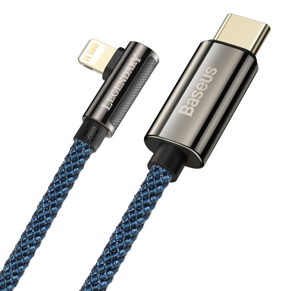 Baseus kabel Legend PD USB-C - Lightning 1,0m 20W niebieski / 2