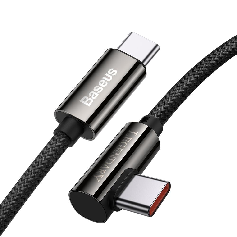 Baseus kabel Legend PD USB-C - USB-C 1,0 m 100W czarny / 2