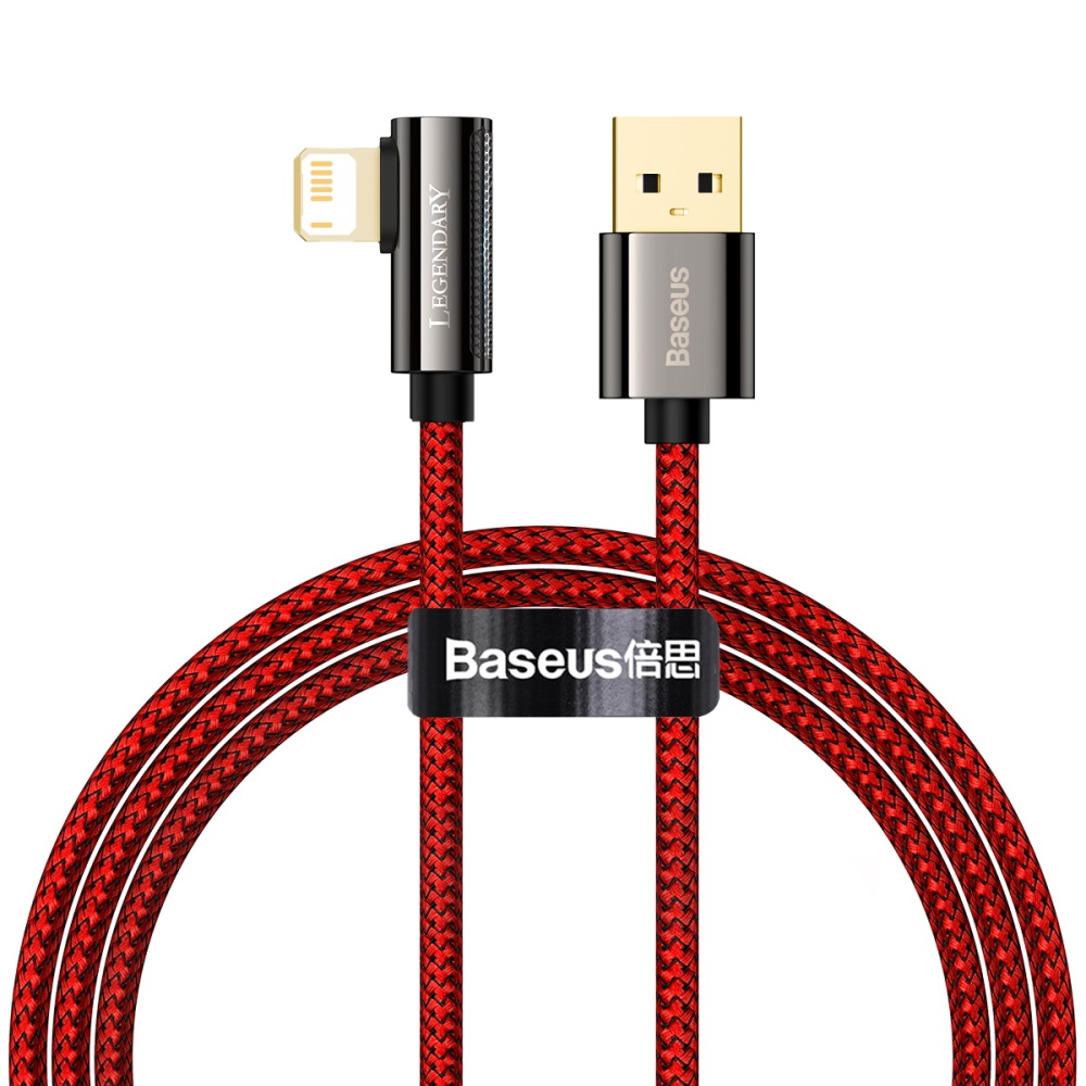 Baseus kabel Legend USB - Lightning 1,0m 2,4A czerwony