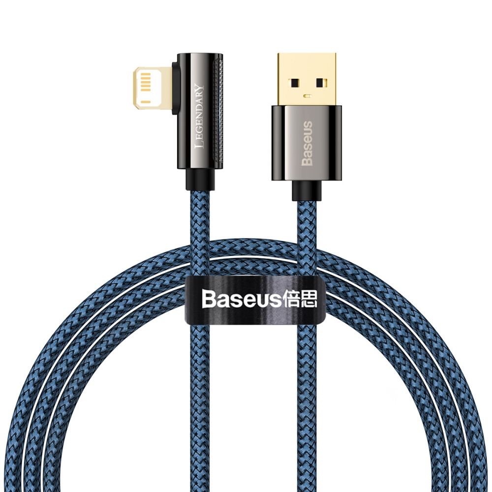 Baseus kabel Legend USB - Lightning 1,0m 2,4A niebieski