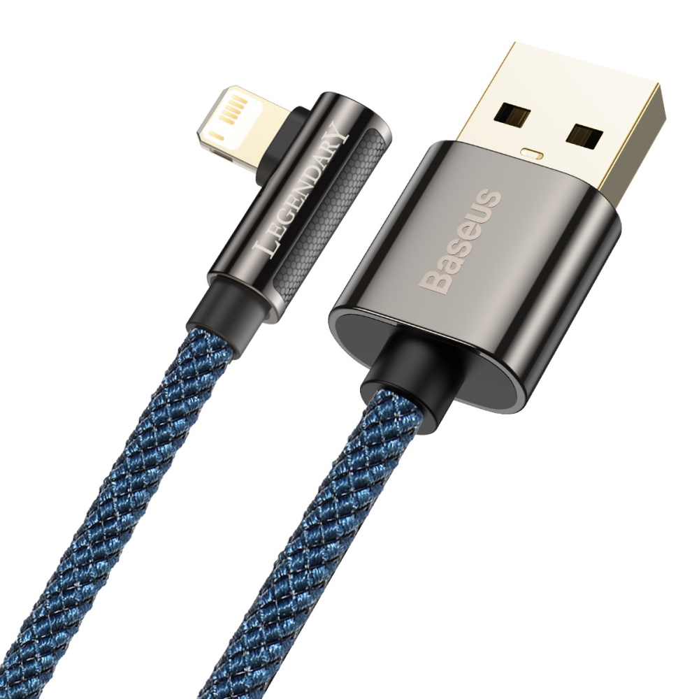 Baseus kabel Legend USB - Lightning 1,0m 2,4A niebieski / 2