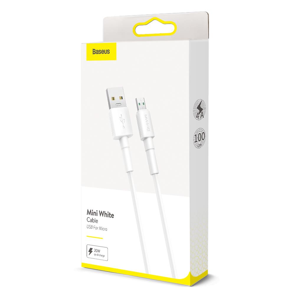 Baseus kabel Mini (micro | 1 m) biay 4A / 8