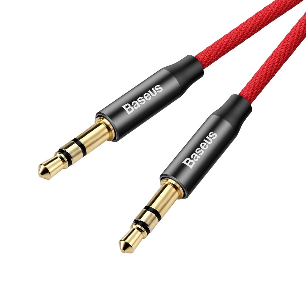 Baseus kabel Yiven audio M30 1 m czerwono-czarny / 3