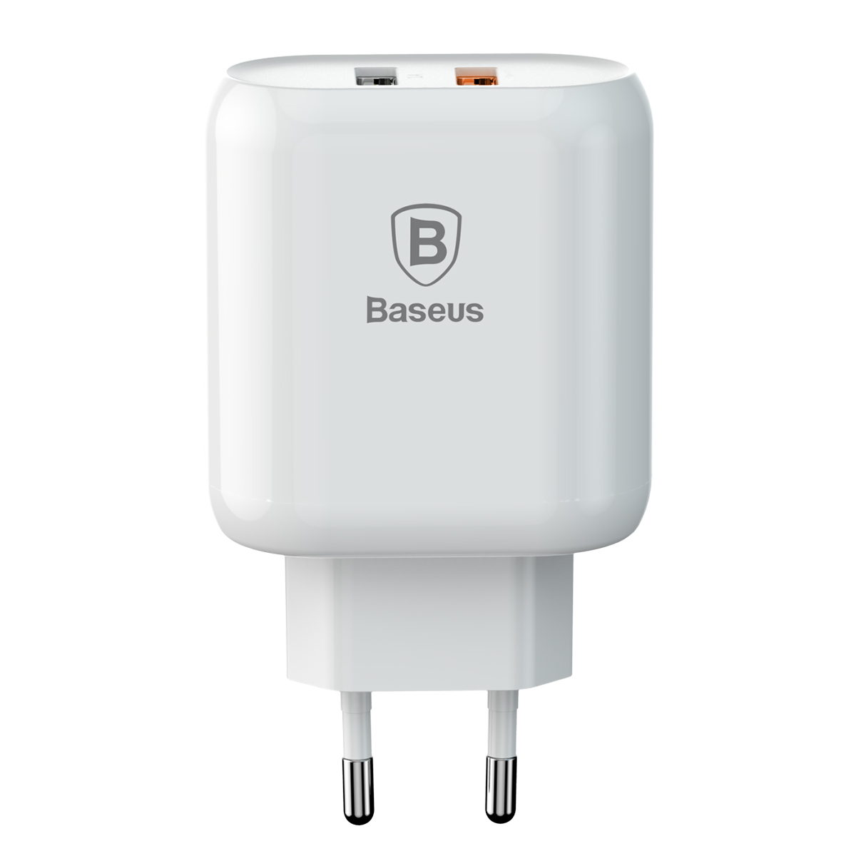 Baseus adowarka sieciowa Bojure QC 3.0 2 USB biaa