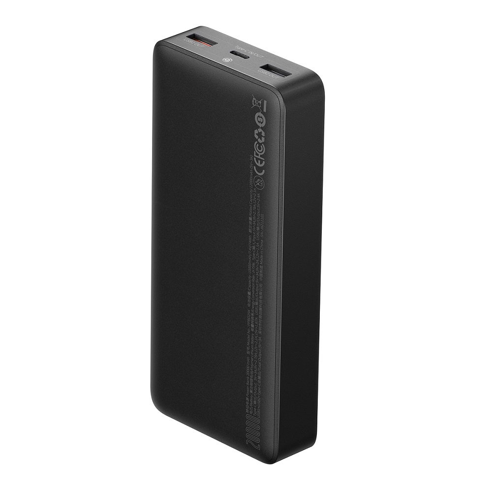 Baseus power bank Bipow 25W 20000mAh czarny / 2