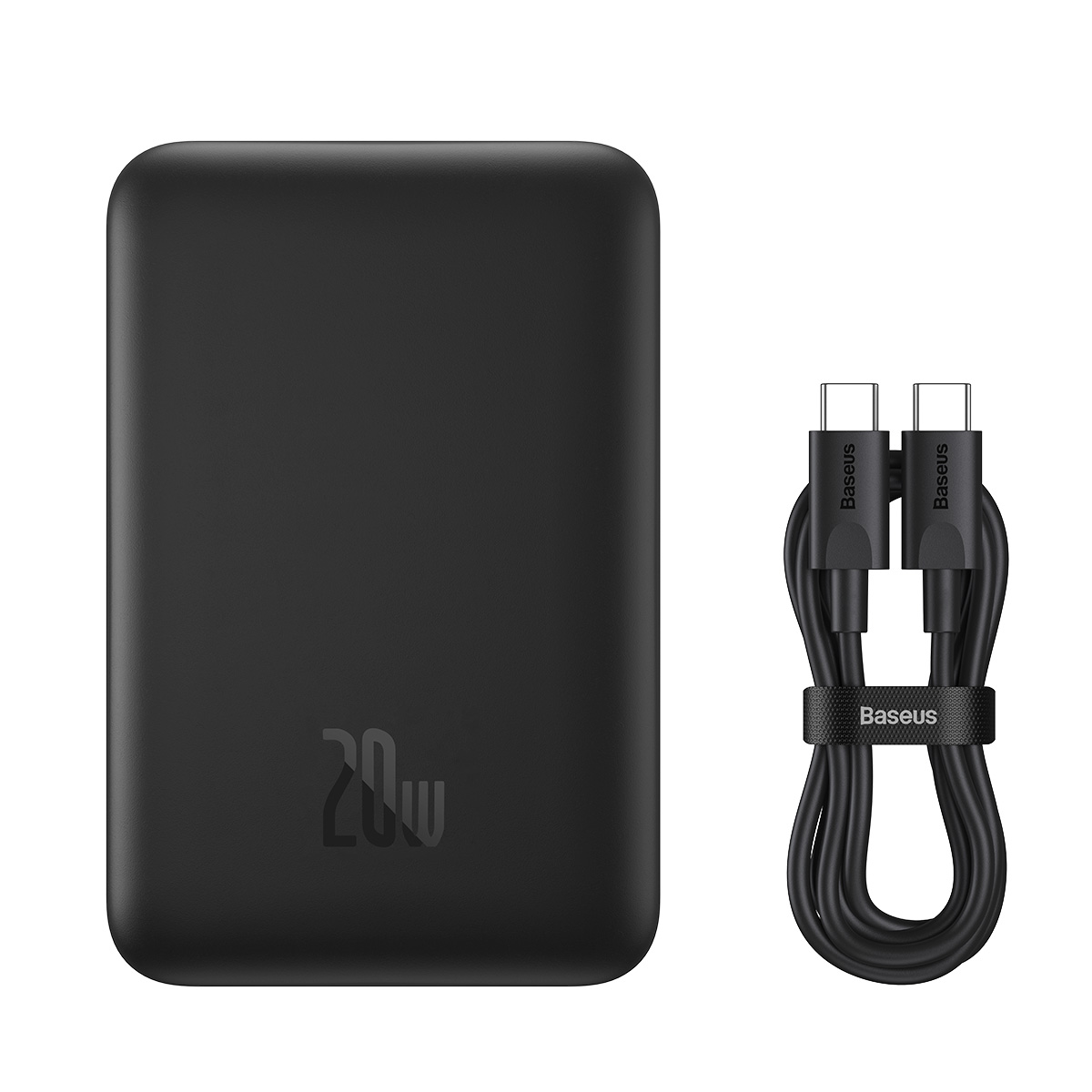 Baseus power bank magnetyczny Mini 20W 10000mAh czarny / 12