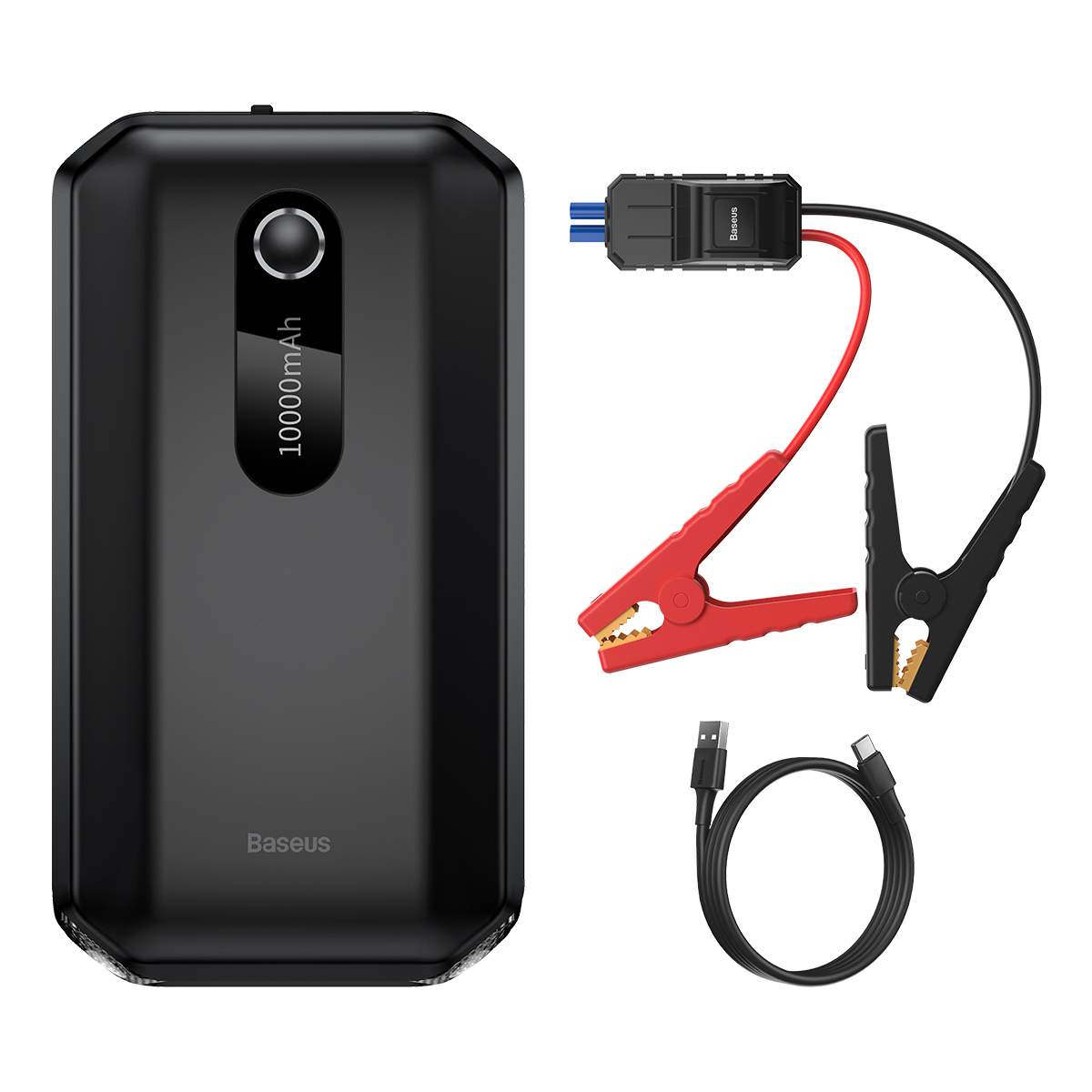 Baseus power bank Super Energy Air Car Jump Starter(10000mAh,Peakcurrent 1000A)Black / 7