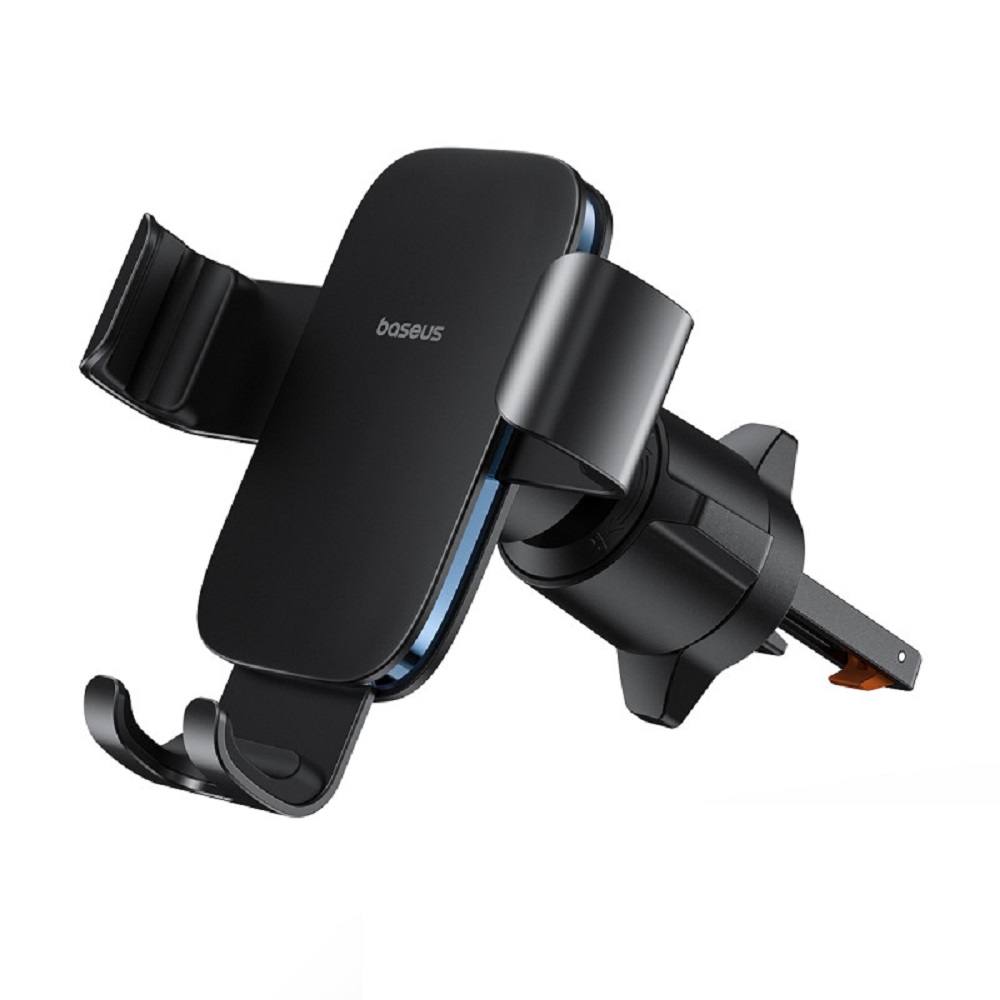 Baseus uchwyt samochodowy Metal Age 3 Gravity Car Mount (Air Vent Version) Cluster czarny / 2