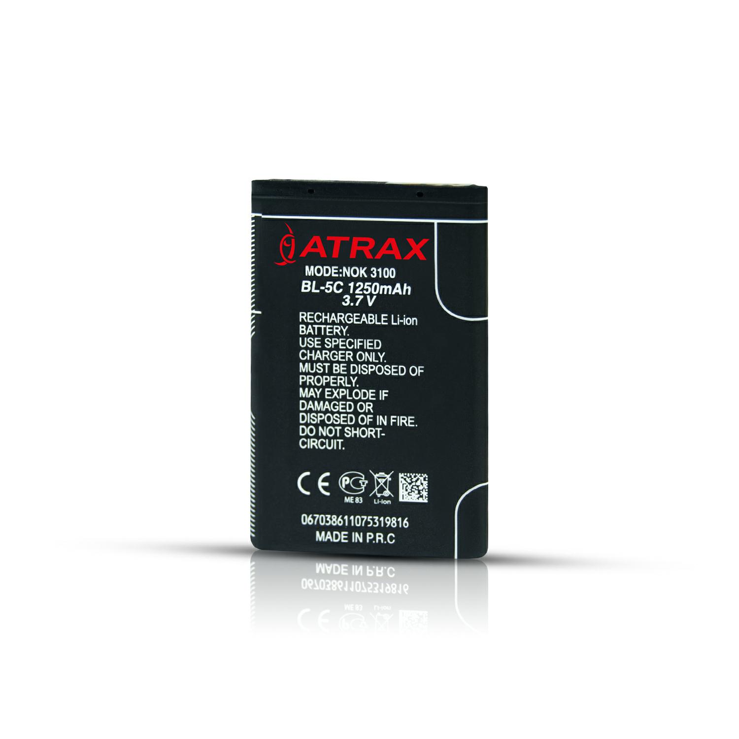 Bateria atx platinum 1250mah Nokia 3100 / 2