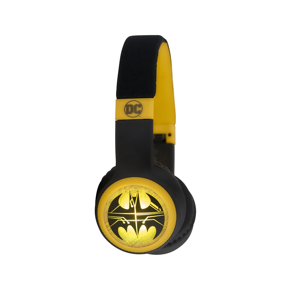 Batman suchawki nauszne BT Light-Up Batman Logo