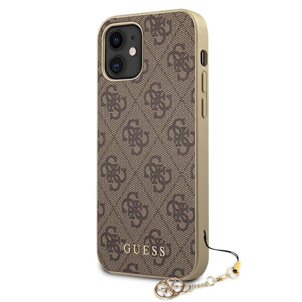  brzowe hard case 4G Charms Collection Apple iPhone 12 Pro Max (6.7 cali)