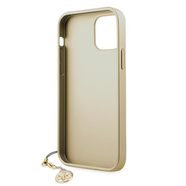  brzowe hard case 4G Charms Collection Apple iPhone 12 Pro Max (6.7 cali) / 5