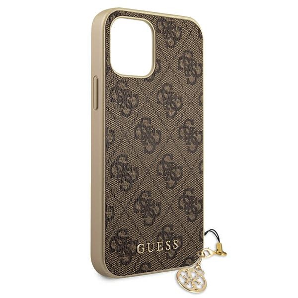  brzowe hard case 4G Charms Collection Apple iPhone 12 Mini 5,4 cali / 6