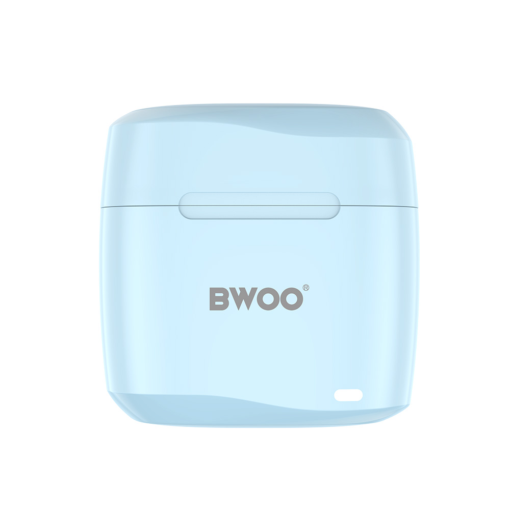 Suchawki douszne bezprzewodowe bluetooth BWOO TWS do telefonu niebieskie Apple iPhone XS Max / 2