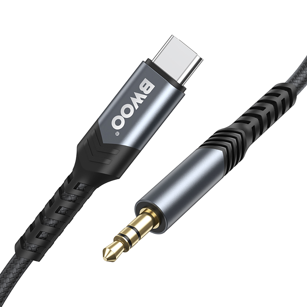 BWOO kabel BO-AUX066 aux 3.5mm-USB-C / 3