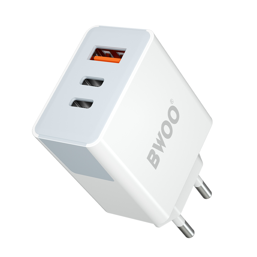 BWOO adowarka sieciowa CDA133 40W wall charger 2 x USB-C ,1 x USB-A / 2