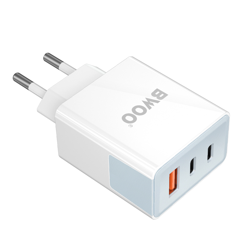 BWOO adowarka sieciowa CDA133 40W wall charger 2 x USB-C ,1 x USB-A / 3