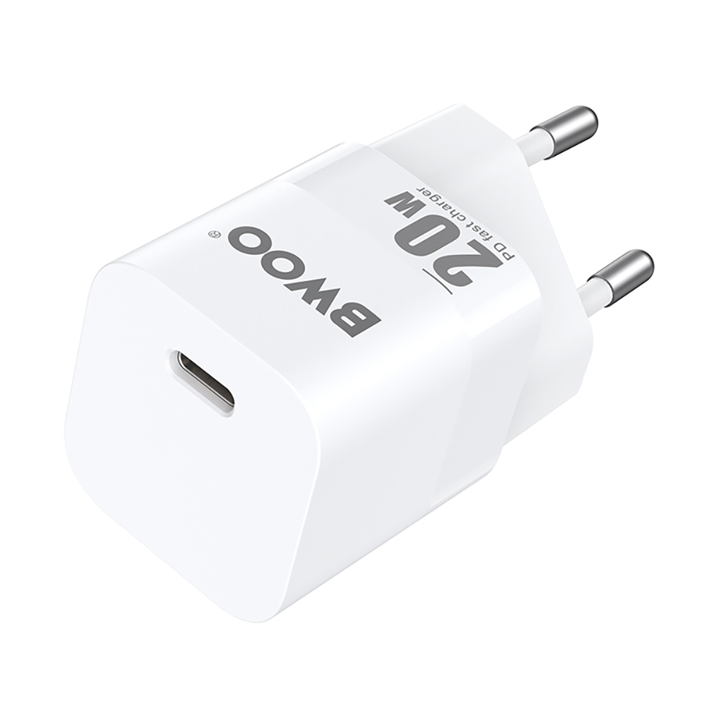 BWOO adowarka sieciowa CDA155 20W mini wall charger USB-C