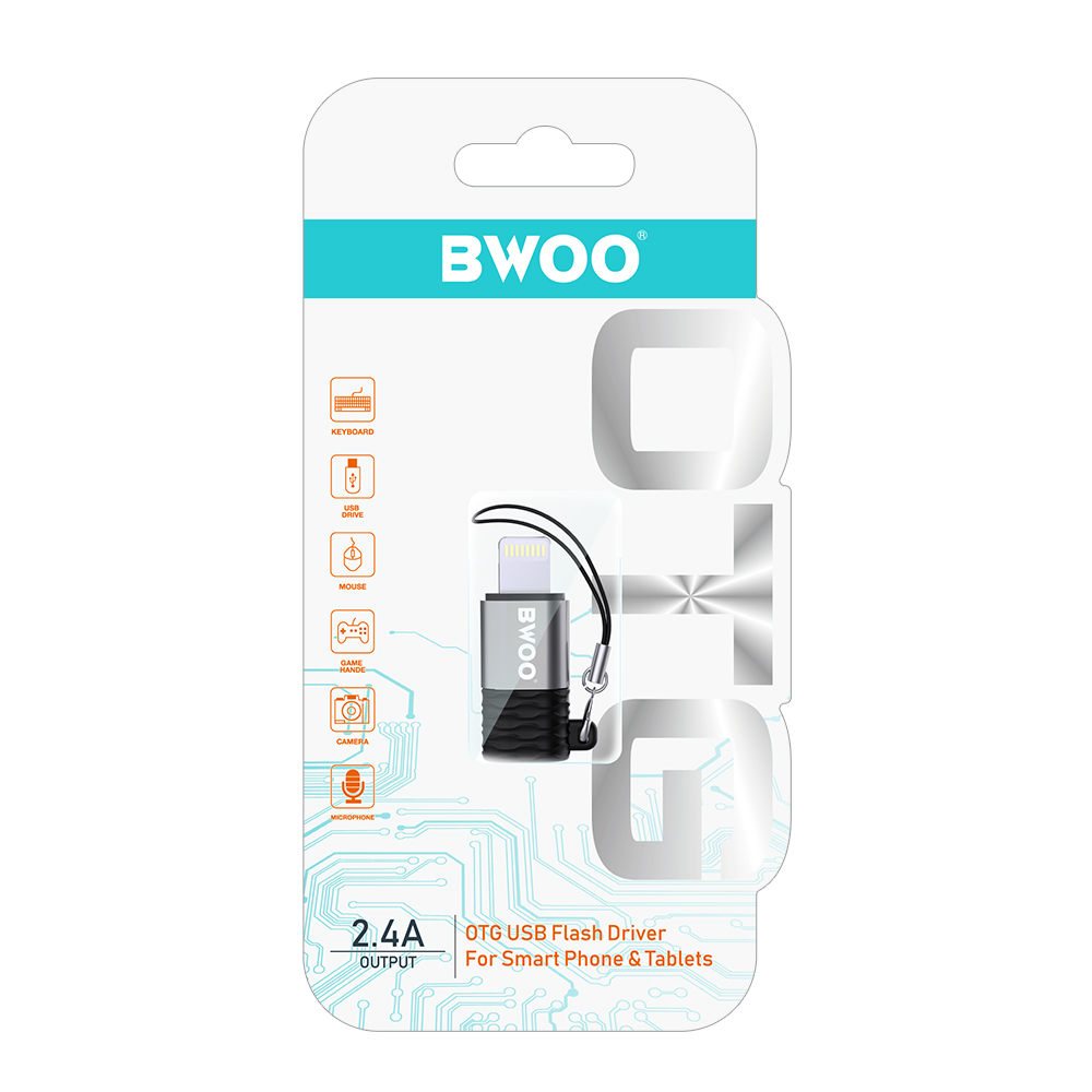 BWOO mini adapter BZ-37 USB-lightning / 6