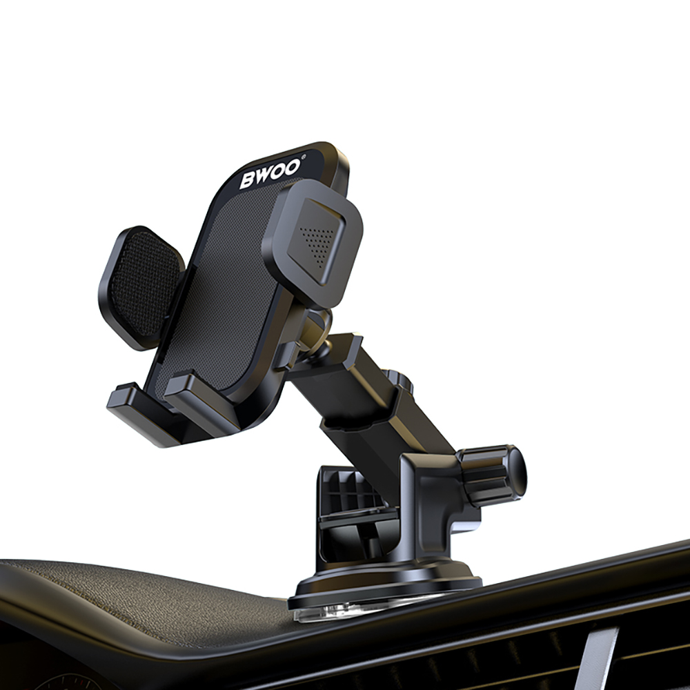 BWOO uchwyt samochodowy BO-ZJ125 Dashboard car holder ABS+silicon+aluminum