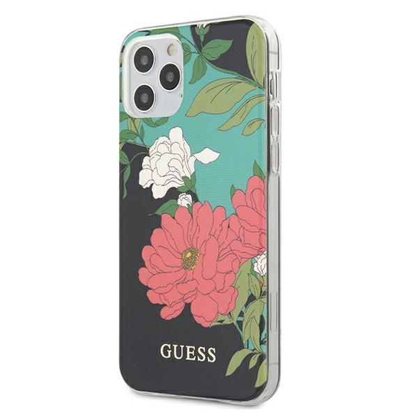  czarne hard case N`1 Flower Collection Apple iPhone 12 Mini 5,4 cali