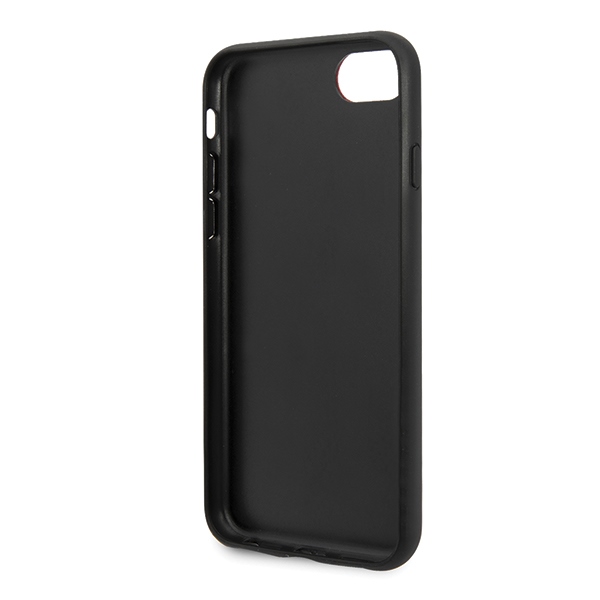  czarne hard case Saffiano Iconic Metal Apple iPhone 12 Mini 5,4 cali / 4