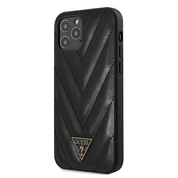  czarne hard case V-Quilted Collection Apple iPhone 12 Pro Max (6.7 cali)