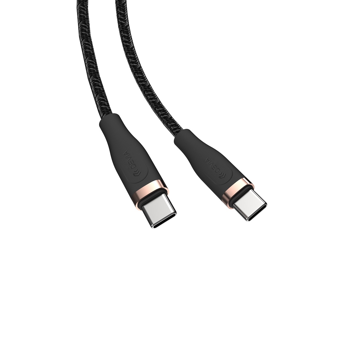 Devia kabel EC320 Star PD USB-C - USB-C 1,5 m 60W 3A czarny / 2