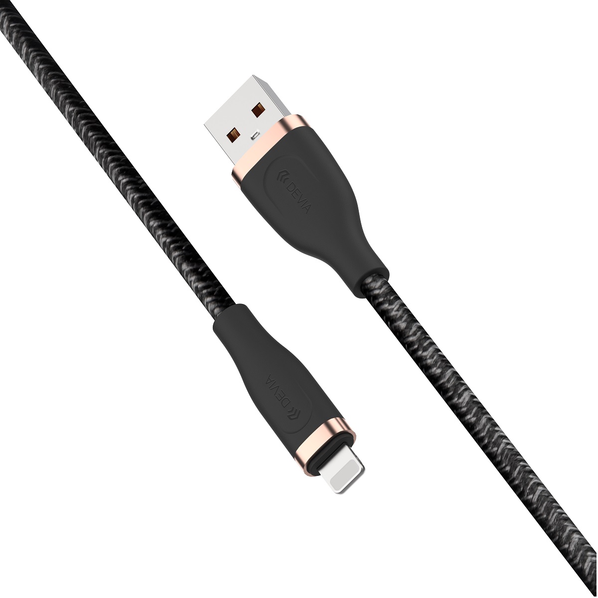 Devia kabel EC417 Star USB - Lightning 1,5 m 2,4A czarny / 2