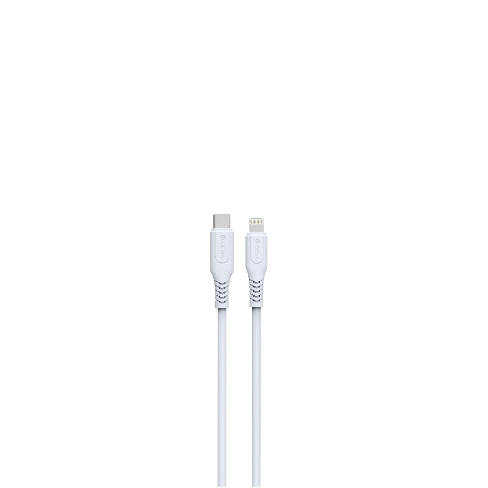 Devia kabel GRS EC635 PD USB-C - Lightning 1,0 m 27W 3A biay / 2