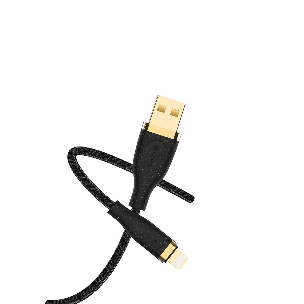 Devia kabel Star USB - Lightning 1,5 m 2,4A czarny / 4