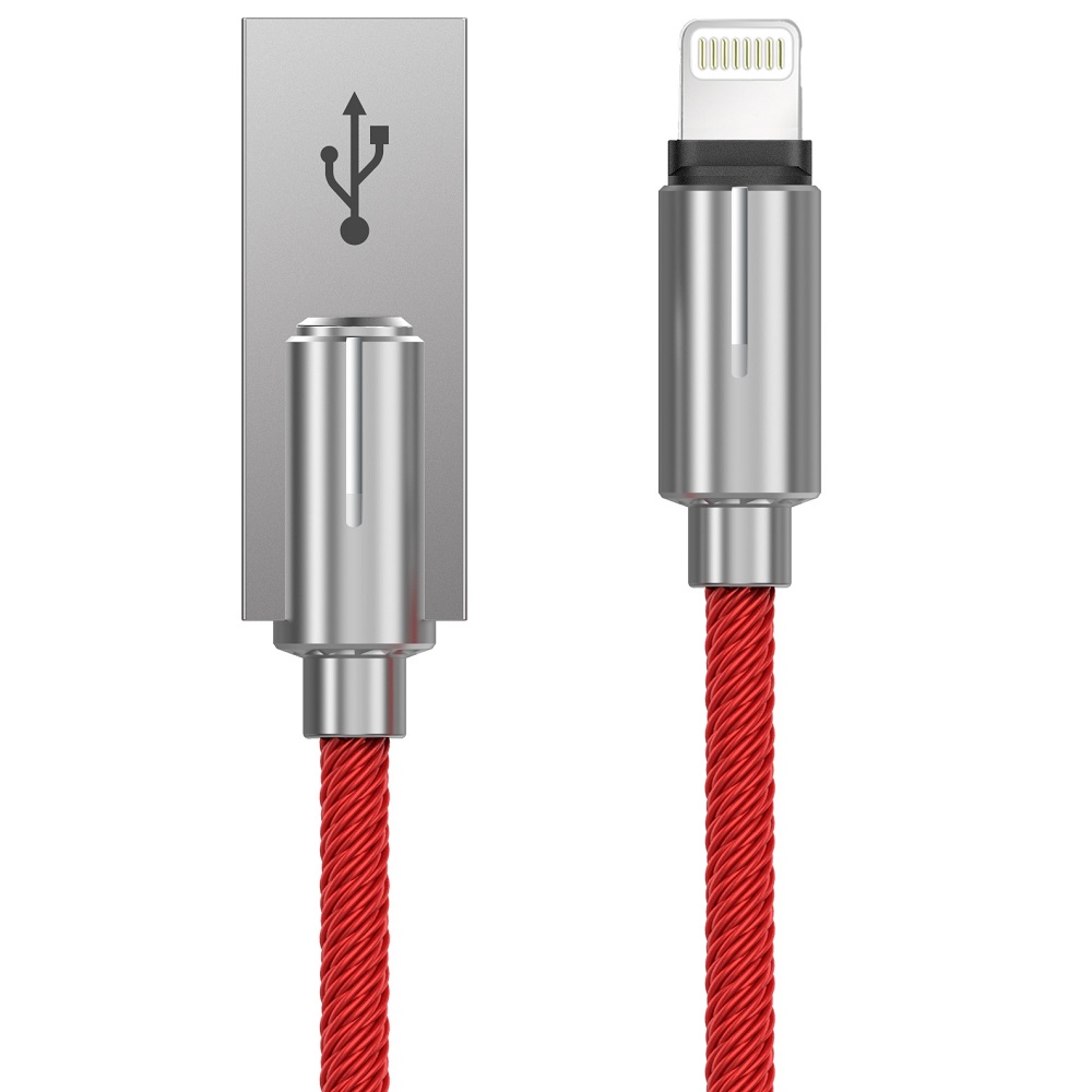 Devia kabel Storm 8-pin czerwony 1m 2,1A