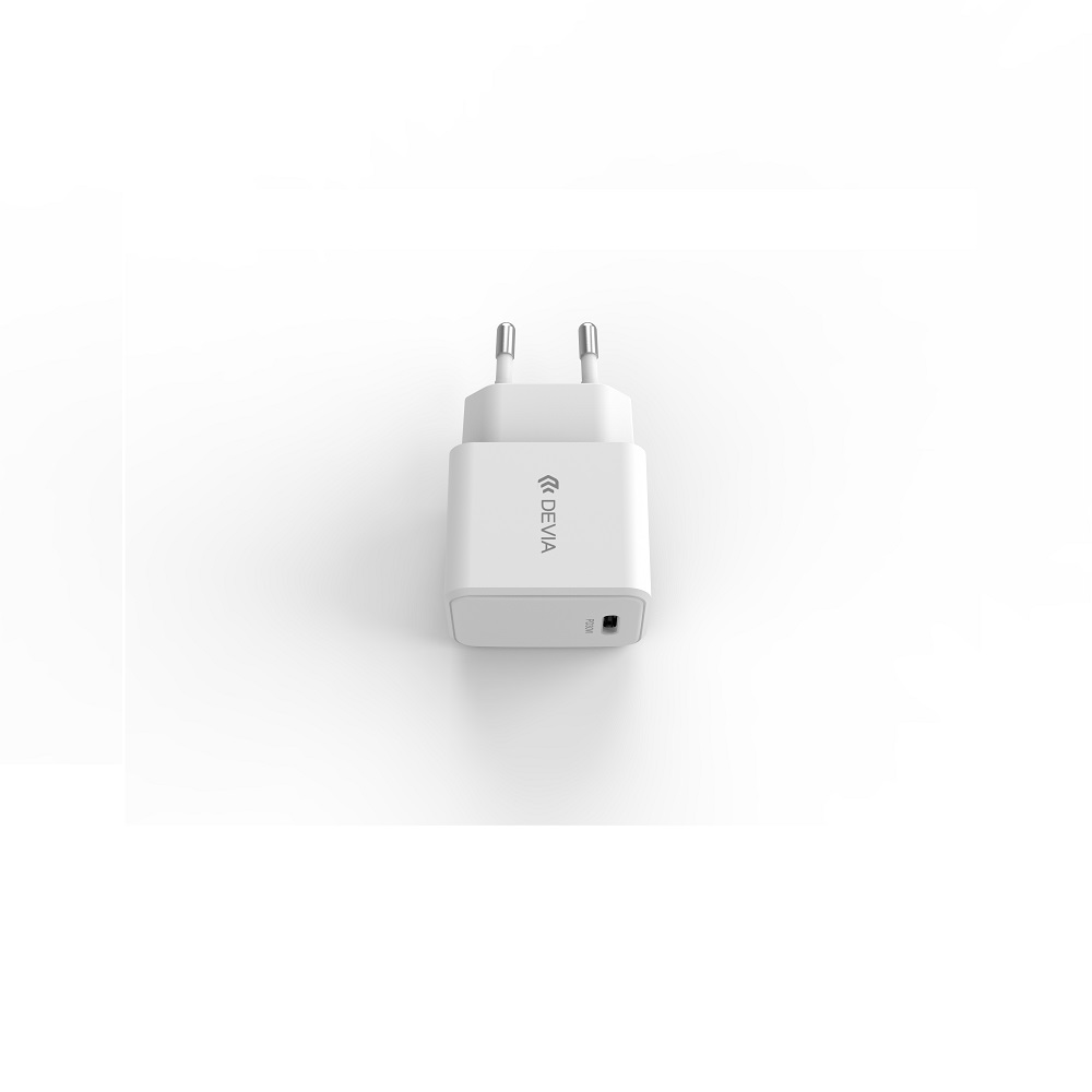 Devia adowarka sieciowa GRS EA455 GaN PD 30W 1x USB-C biaa