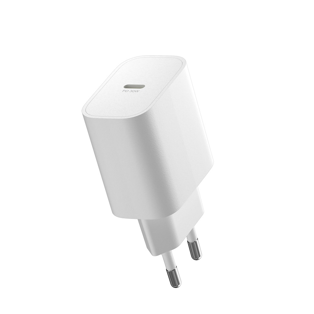 Devia adowarka sieciowa Smart GaN PD 30W 1x USB-C biaa / 3