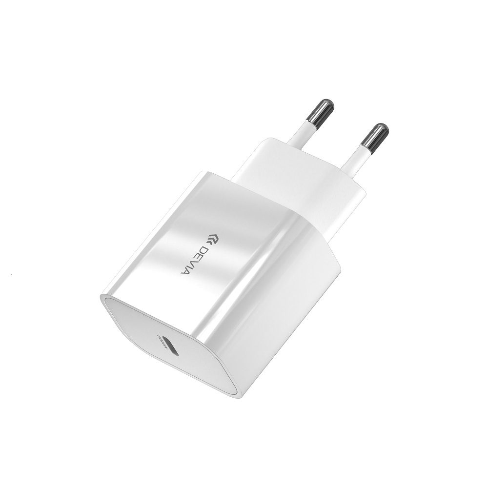 Devia adowarka sieciowa Smart PD 1x USB-C 20W biaa